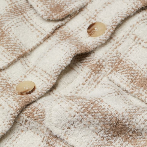 H&M Plaid Shacket - Picture 4 of 8